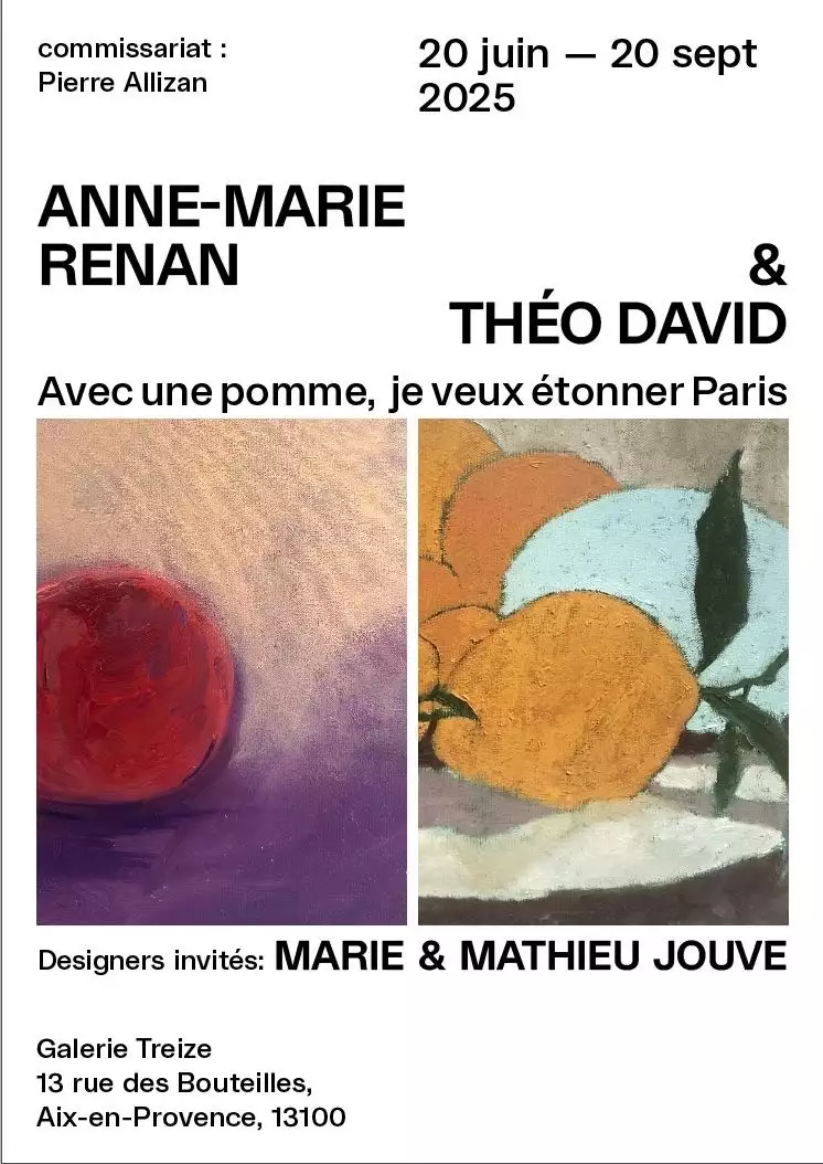 Anne-Marie Renan Avec une pomme, je veux étonner Paris Espace treize - Aix-en-Provence en cours 7bfa9ed2-843d-4b33-9bd4-3fa04c0878dc