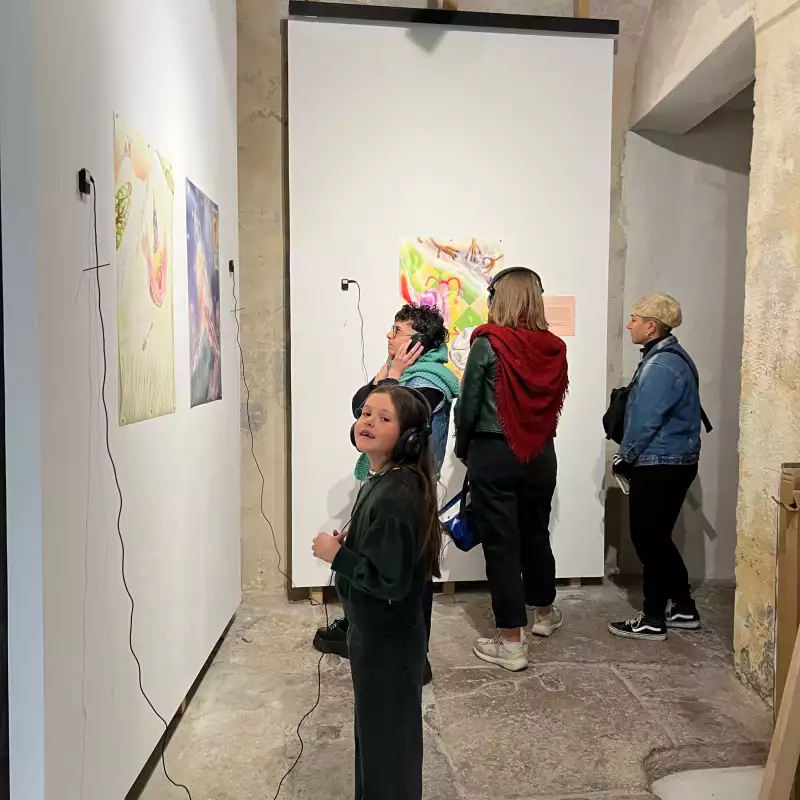 Anne-Marie Renan Biennale d'Art et de Culture d'Aix-en-Provence Ouverture de l'Atelier en partage avec les étudiants diplomés de l'ESAAix Avril 2022 img_8251-2
