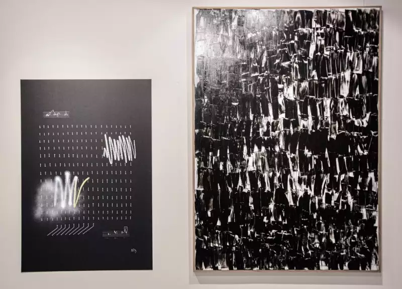 Anne-Marie Renan Ecrire le geste Curated by Arts vivants in Anne-Marie Renan's art studio, Aix-en-Provence September 2020 ecrire-le-geste-5