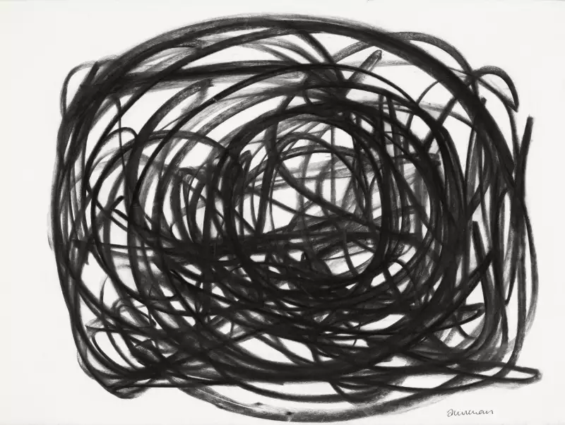 Anne-Marie Renan Sans titre Charcoal 2020